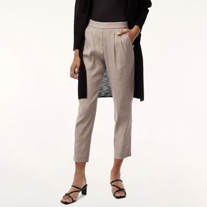aritzia cohen linen pants
